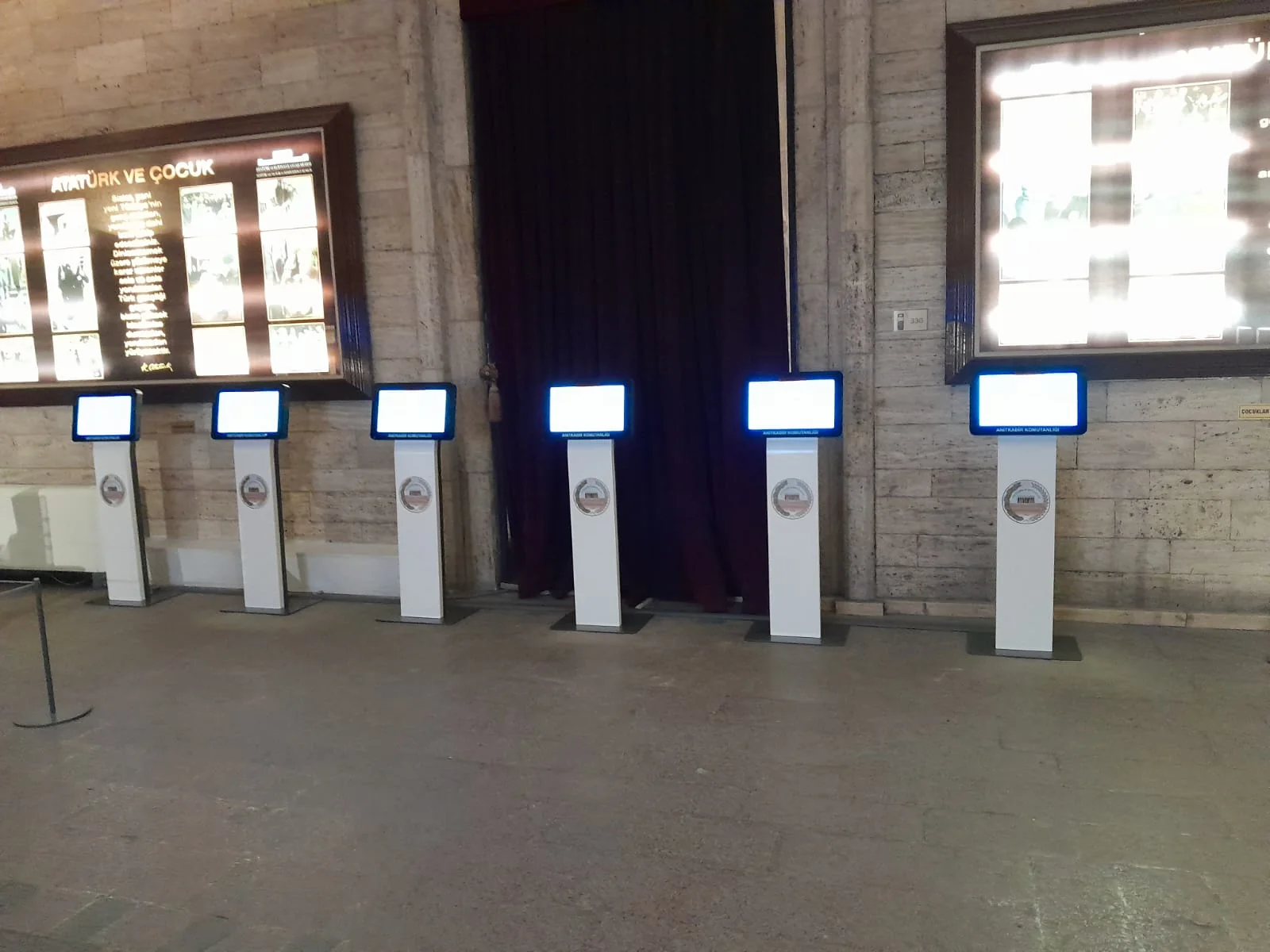 Anıtkabir'de Müze kiosk