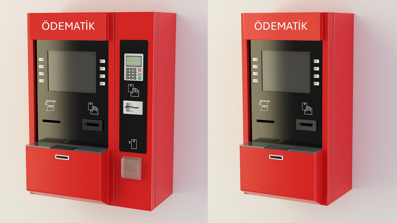 Odematik Payment Kiosk - Recycler Model
