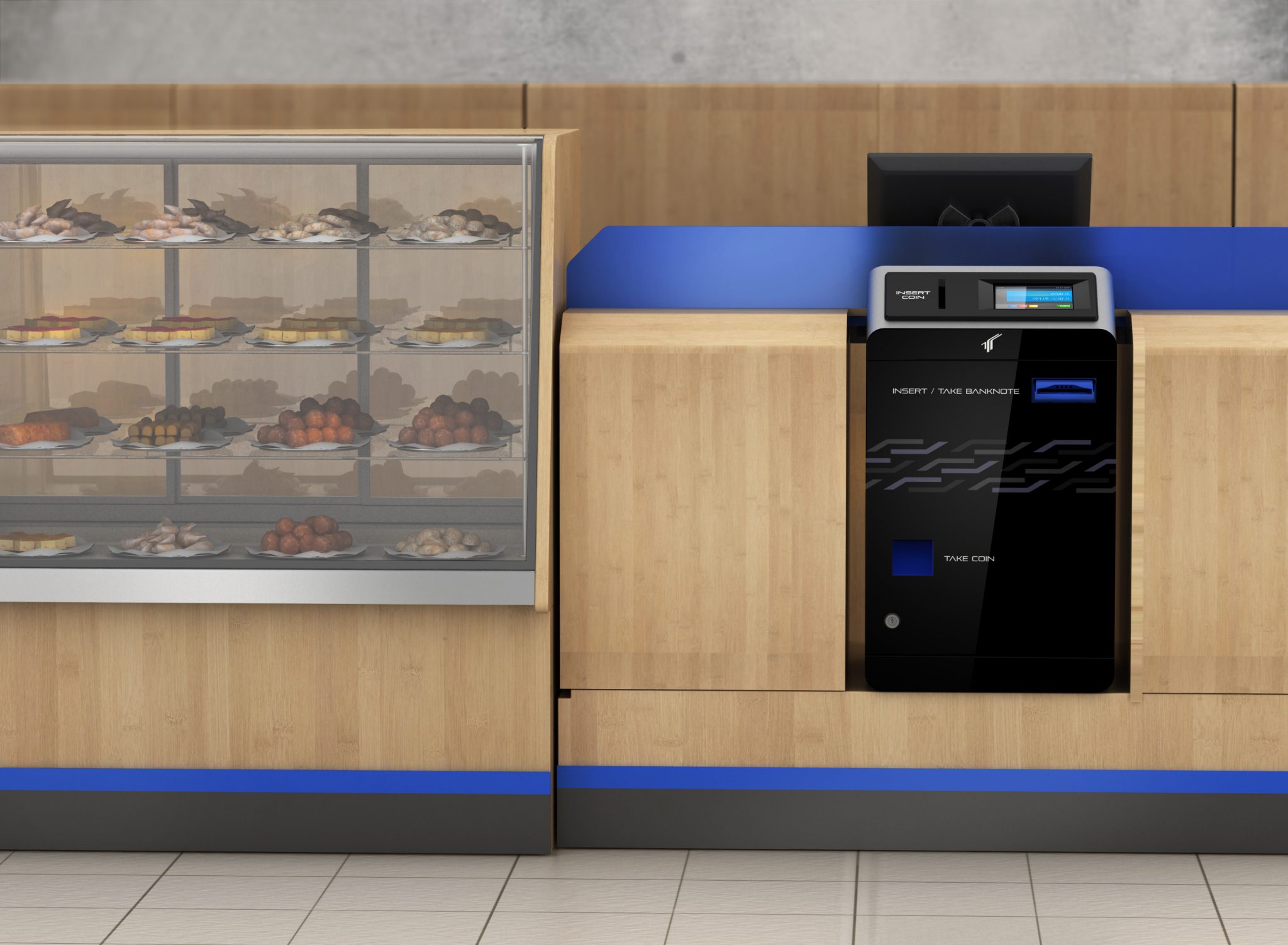 Payment Kiosk - Main Display