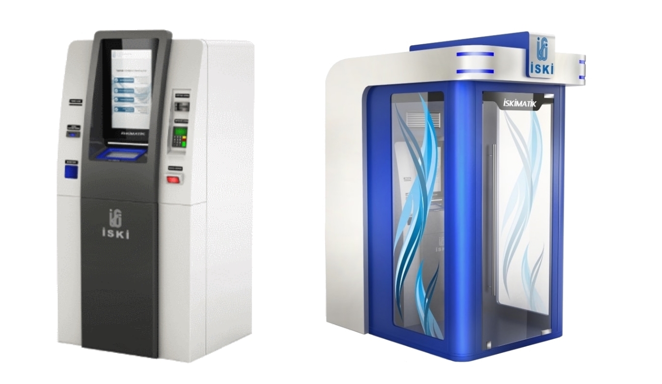 Odematik Payment Kiosk - Front View